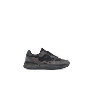 Premiata 'Mick 0.1' Black Leather Sneakers Men